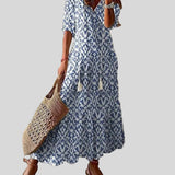 Luna - Robe Midi De Style Boho Sans Effort