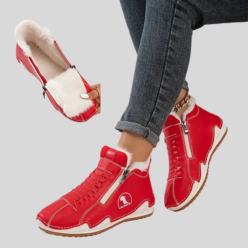 Aurélie – Bottines Douillettes Style Hiver
