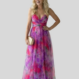 Aurélie – Robe Longue Fluide Élégante