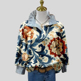 Madeleine – Blouse Florale Raffinée Vintage