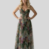 Aurélie – Robe Longue Fluide Élégante