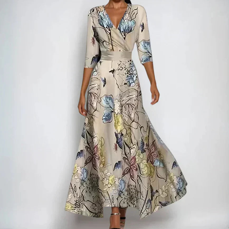 Emily - Robe Florale Élégante