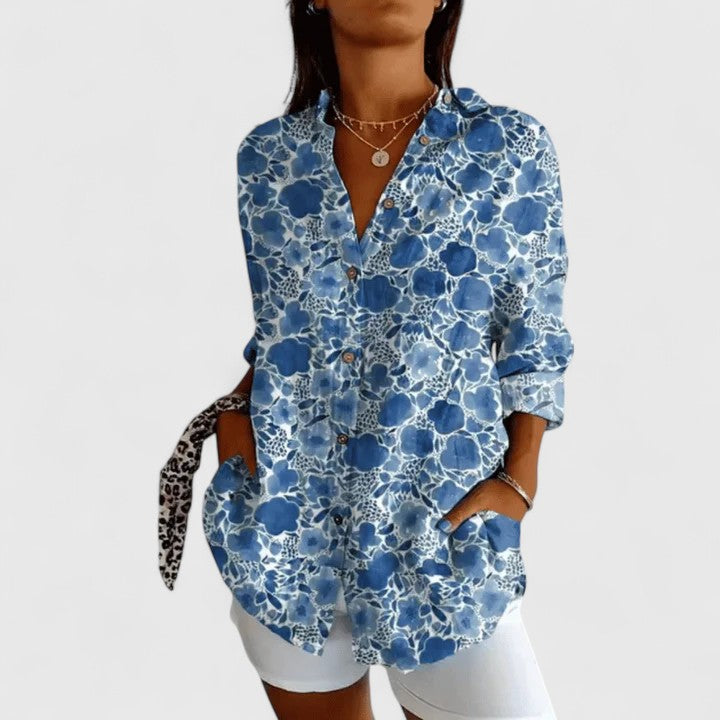 Katarine - Blouse Florale Élégante