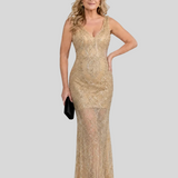 Élodie – Robe de Soirée Sirène Raffinée