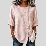 Aurélie – Blouse Brodée Élégance Florale