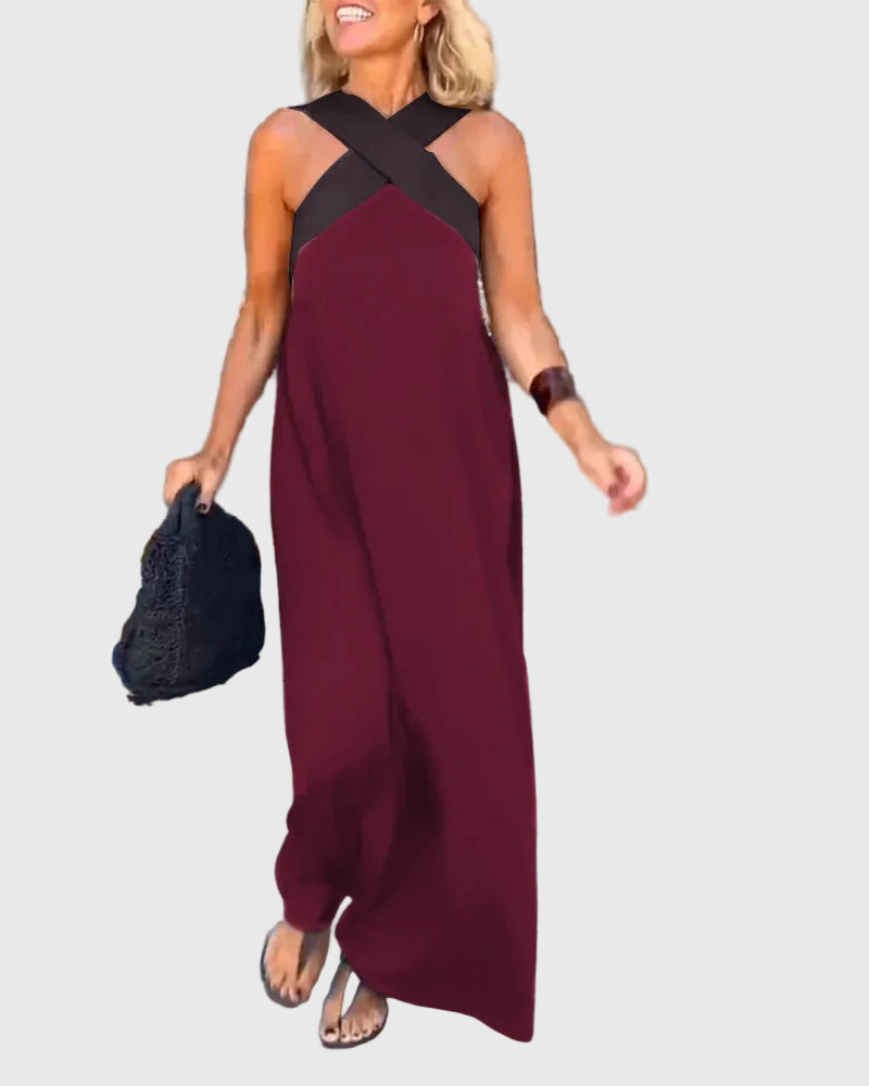 Elena - Robe Maxi Fluide Et Élégante