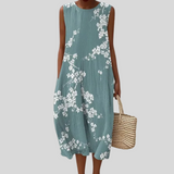 Robe d’Été Confortable Sans Manches