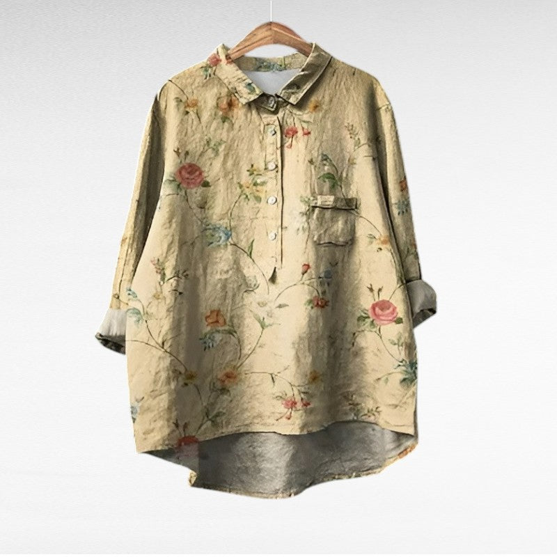Noémie - Blouse Élégante D'Été