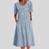 Jarna - Robe Midi Rayée