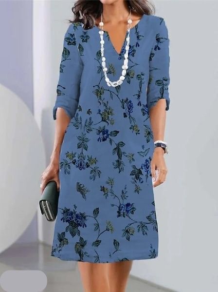 Eleanor - Robe Florale À Niveaux