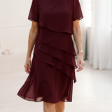 Juliette – Robe élégance fluide à volants