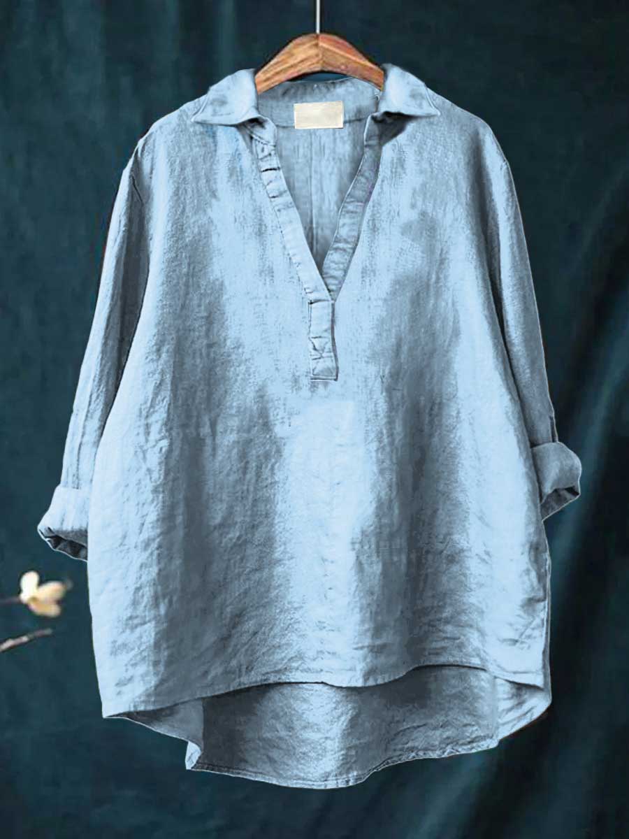 Andrea - Blouse Élégante D'Été