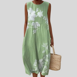 Robe d’Été Confortable Sans Manches