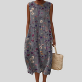Robe d’Été Confortable Sans Manches