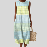 Robe d’Été Confortable Sans Manches