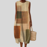 Robe d’Été Confortable Sans Manches