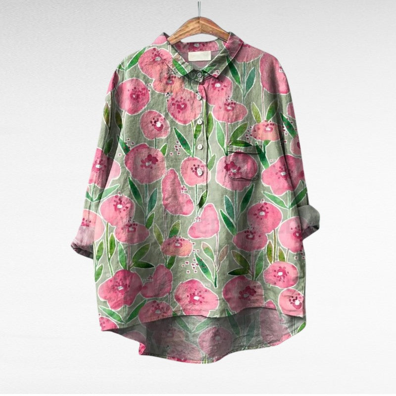 Thérèse - Blouse Élégante D'Été