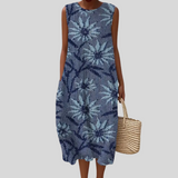 Robe d’Été Confortable Sans Manches