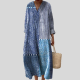 Robe d’Été Imprimée Flatteuse