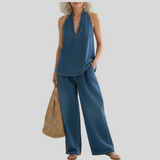 Ivy - Ensemble deux pièces denim vintage