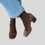 Victoria – Bottines Élégance Velours