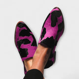 Paloma - Mocassins Imprimé Vache