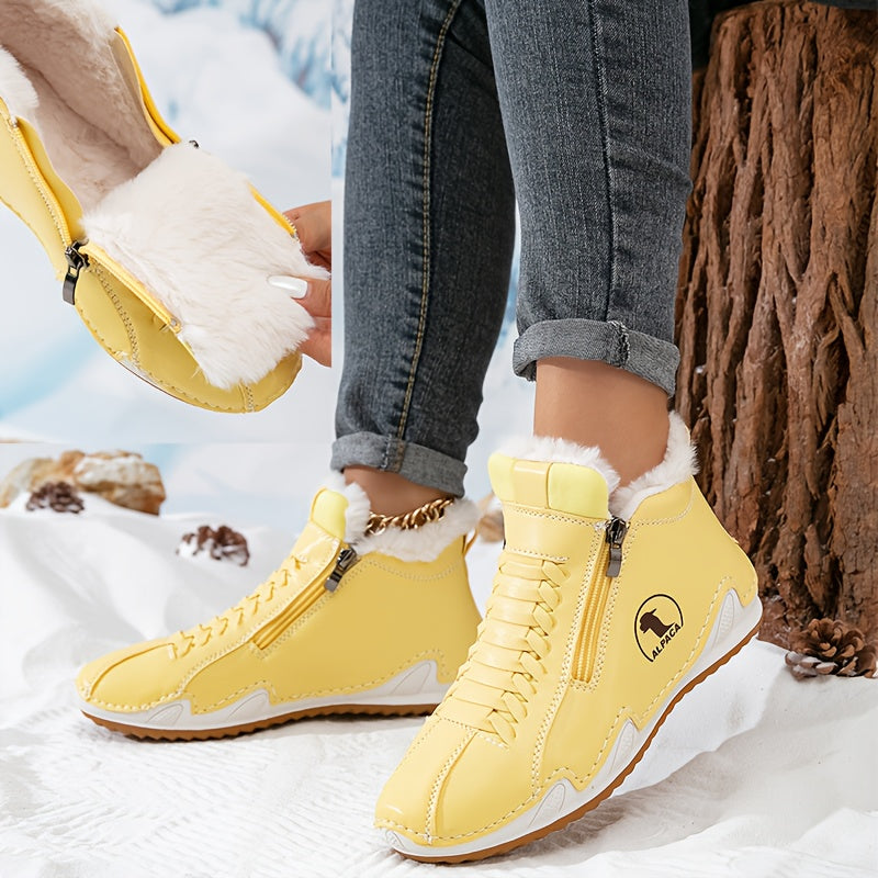Aurélie – Bottines Douillettes Style Hiver