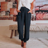 Kaeli – Pantalons Élegants à Cordon