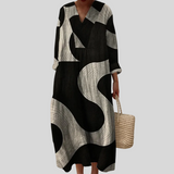 Robe d’Été Imprimée Flatteuse