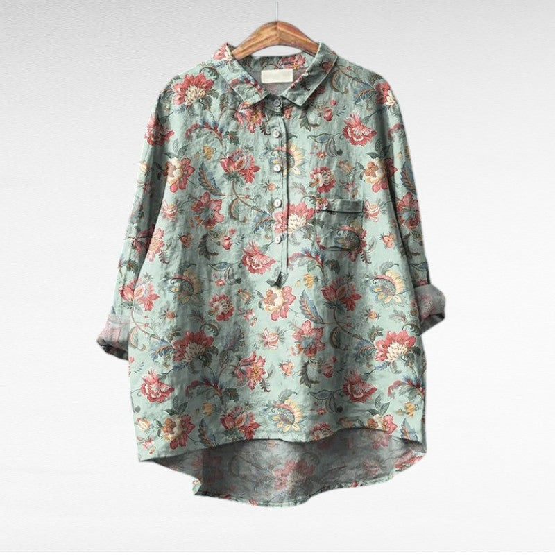 Claire - Blouse Élégante D'Été