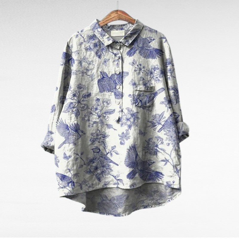 Claire - Blouse Élégante D'Été