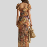 Maelle – Robe Longue Romance Élégante