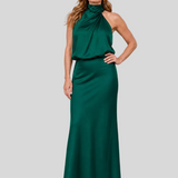 Manon – Robe Longue Satinée Élégante