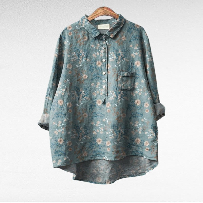 Claire - Blouse Élégante D'Été