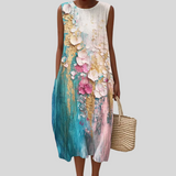 Robe d’Été Confortable Sans Manches