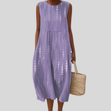 Robe d’Été Confortable Sans Manches