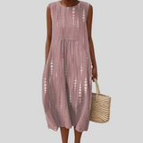 Robe d’Été Confortable Sans Manches