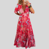 Floriana - Robe Florale Vibrante