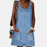 Saylor - Robe décontractée look denim