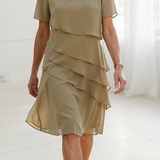 Juliette – Robe élégance fluide à volants