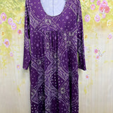 Elowen - Robe Midi À Manches Longues Casual