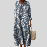 Robe d’Été Imprimée Flatteuse