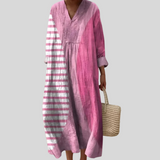Robe d’Été Imprimée Flatteuse