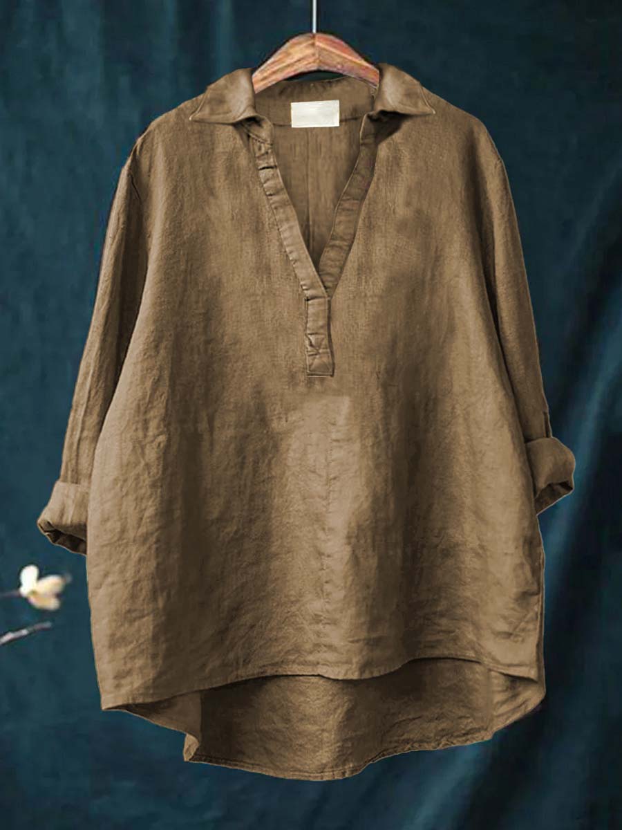 Andrea - Blouse Élégante D'Été