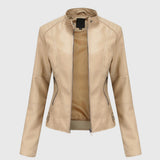 Giorgina - Veste En Cuir Élégante Pour Femmes