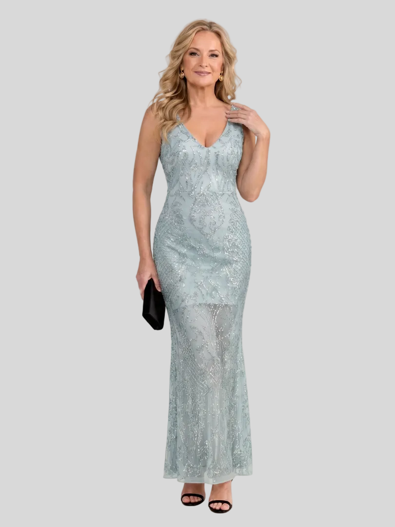 Élodie – Robe de Soirée Sirène Raffinée