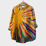 Solara - Blouse Élégante D'Été