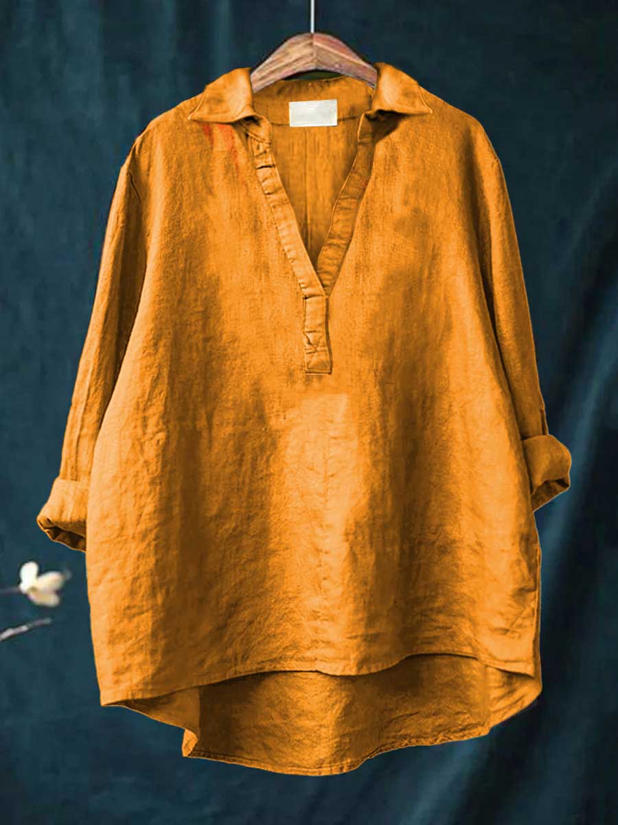 Andrea - Blouse Élégante D'Été