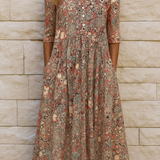 Harlow - Robe Élégante Avec Décolleté En V