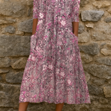 Harlow - Robe Élégante Avec Décolleté En V